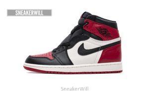 555088-610 Air Jordan 1 High OG“Bred Toe”