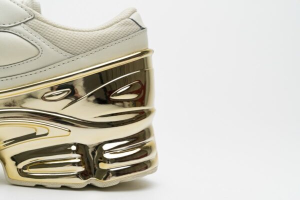 EE7943 adidas X Raf Simons Ozweego White Gold Metallic - Image 11