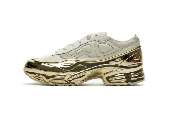 EE7943 adidas X Raf Simons Ozweego White Gold Metallic - Image 3