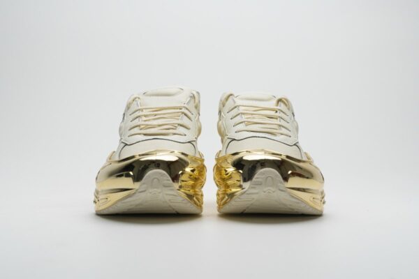 EE7943 adidas X Raf Simons Ozweego White Gold Metallic - Image 7