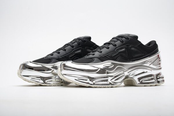 EE7944 adidas X Raf Simons Ozweego Black Silver Metallic - Image 4