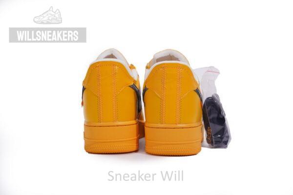 Off-White x Nike Air Force 1 Low University Gold - Image 4