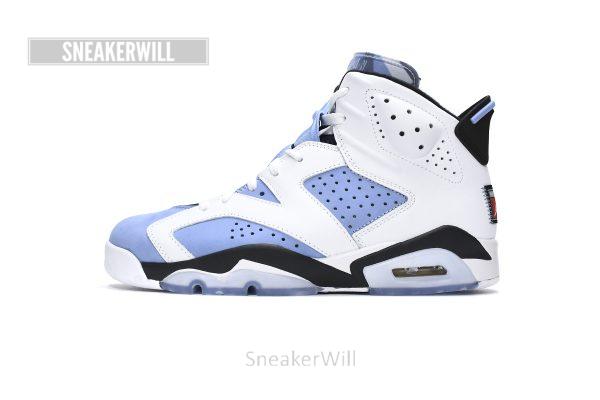 CT8529-410 Air Jordan 6 UNC