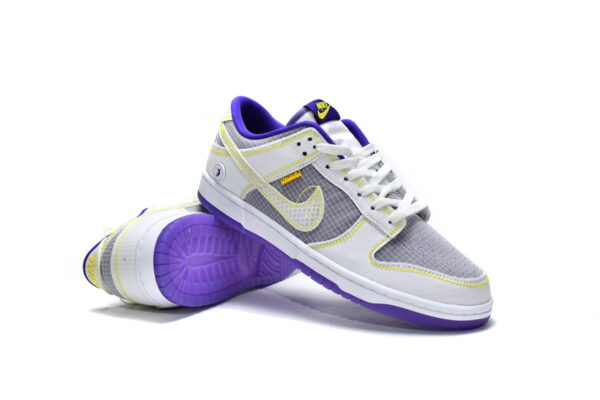 DJ9649-500 Union x Nike Dunk Low Purple Gold - Image 4