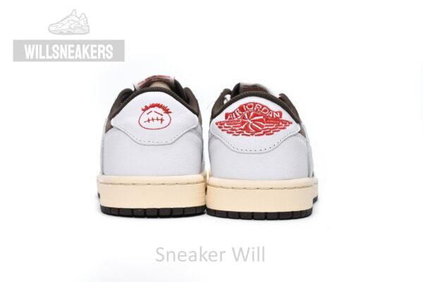Travis Scott x Air Jordan DM2508-586 1 Low OG - Reverse Mocha - Image 7