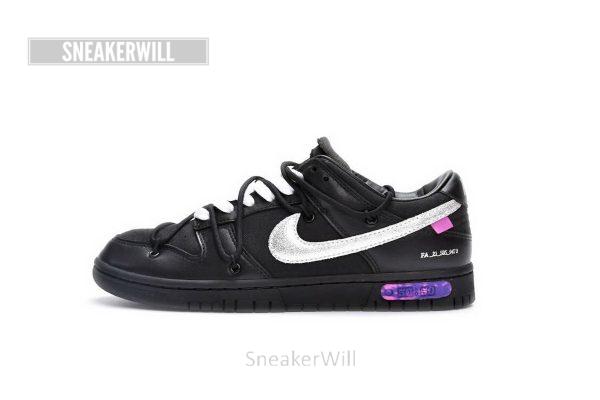 DM1602-001 OFF WHITE x Nike Dunk SB Low The 50 NO.50