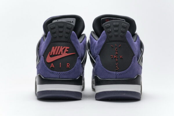 AJ4-766302 Travis Scott x Air Jordan 4 Retro Purple - Image 7