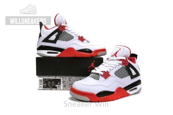 DC7770-160 Air Jordan 4 Fire Red - Image 2
