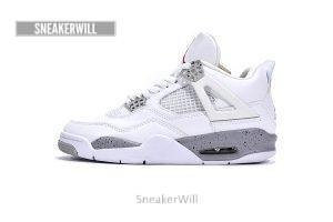 CT8527-100 Air Jordan 4 White Oreo