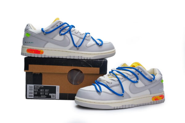 DM1602-112 OFF WHITE x Nike Dunk SB Low The 50 NO.10 - Image 3