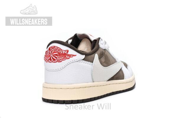Travis Scott x Air Jordan DM2508-586 1 Low OG - Reverse Mocha - Image 6