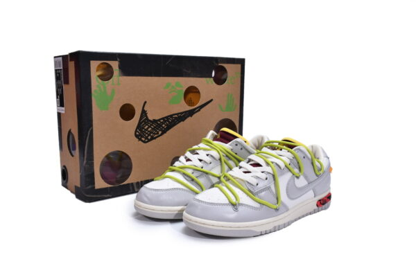 DM1602-106 OFF WHITE x Nike Dunk SB Low The 50 NO.8 - Image 2