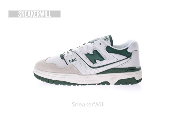 New Balance BB550WT1 White Green Blue