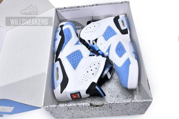 CT8529-410 Air Jordan 6 UNC - Image 4