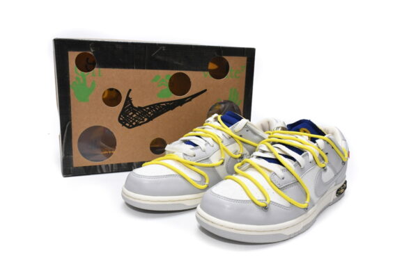 DM1602-120 OFF WHITE x Nike Dunk SB Low The 50 NO.27 - Image 2