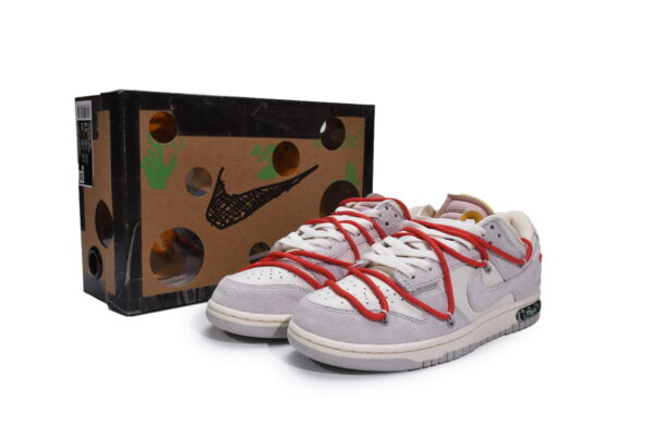 DJ0950-118 OFF WHITE x Nike Dunk SB Low The 50 NO.33 - Image 2