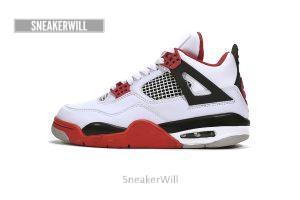 DC7770-160 Air Jordan 4 Fire Red