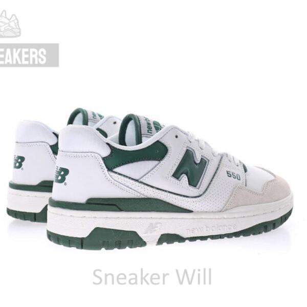 New Balance BB550WT1 White Green Blue - Image 6