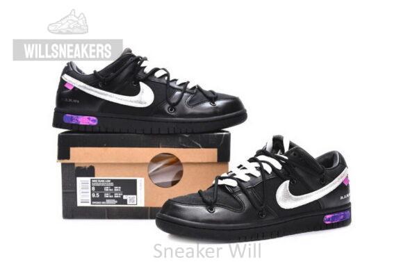 DM1602-001 OFF WHITE x Nike Dunk SB Low The 50 NO.50 - Image 2