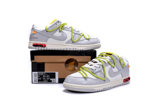 DM1602-106 OFF WHITE x Nike Dunk SB Low The 50 NO.8 - Image 3