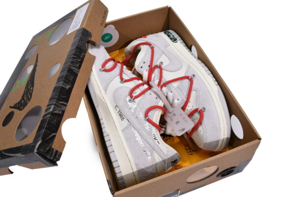 DJ0950-118 OFF WHITE x Nike Dunk SB Low The 50 NO.33 - Image 4