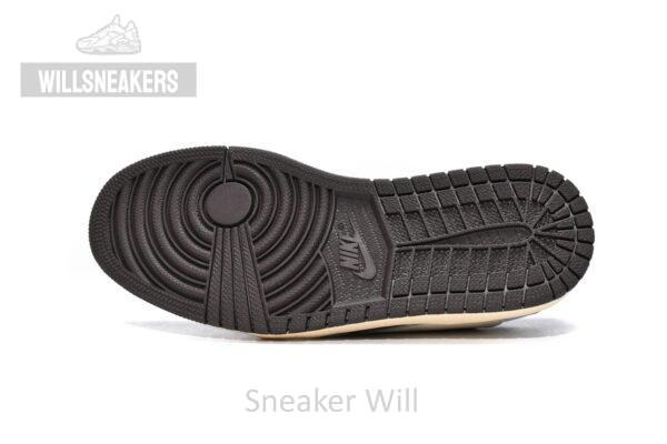 Travis Scott x Air Jordan DM2508-586 1 Low OG - Reverse Mocha - Image 8