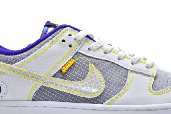 DJ9649-500 Union x Nike Dunk Low Purple Gold - Image 5