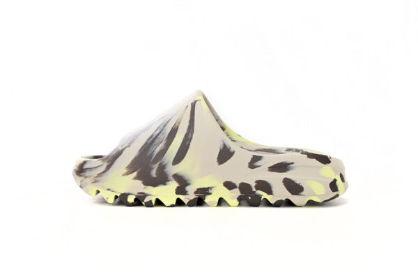 Adidas Yeezy Slide Enflame Oil Painting Ink Yellow