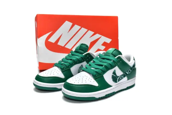 Nike Dunk Low ESS Green Paisley - Image 4