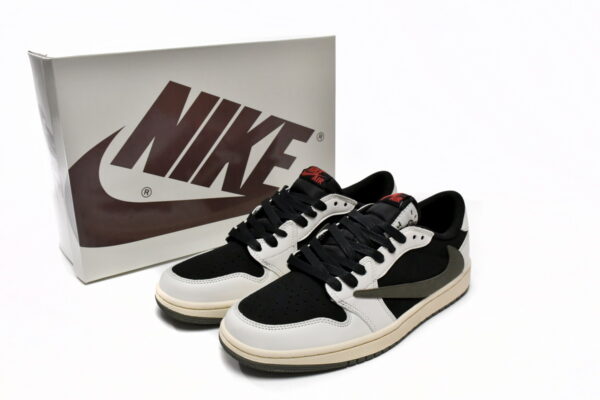 Travis Scott x Air Jordan 1 Low OG Olive - Image 5